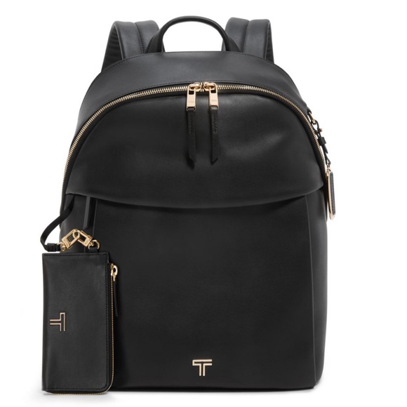 Tumi Handbags - Tumi Holland Backpack | Black Leather Bag